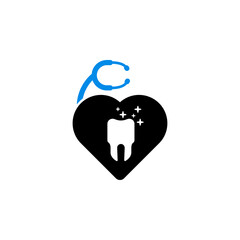 Dental care treatment icon vector