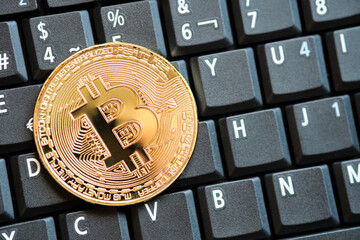 Cryptocurrency. bitcoin coin