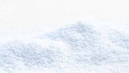 Snow, snowdrift on a white background