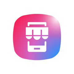Mobile App Store - Sticker
