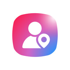 User Location - Sticker