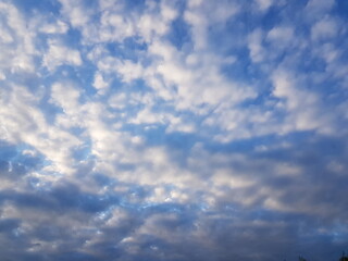 Fototapeta premium blue sky with clouds