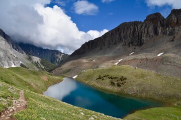 The second Blue Lake near Mt. Sneffels