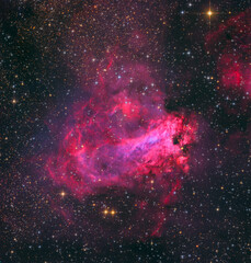 background with stars