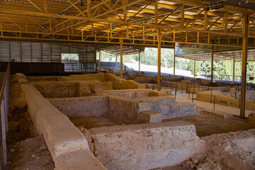 Archaeological site of a large estate and Roman house