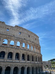 Fototapeta na wymiar Colosseo Roma Arco di Costantino