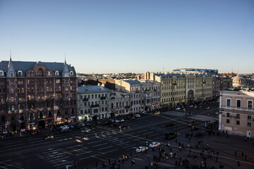 Saint Petersburg, View From The Roof. Russia