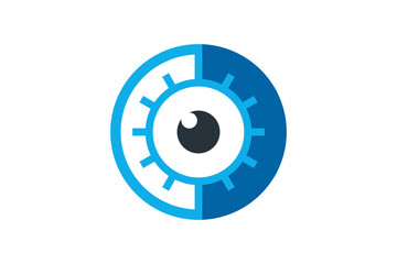 eye logo for optical company