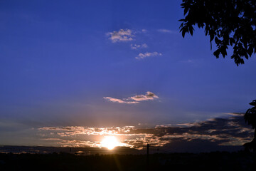 Obraz premium sunset in the sky