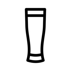 beer icon or logo isolated sign symbol vector illustration - high quality black style vector icons
