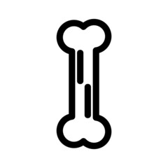 bone icon or logo isolated sign symbol vector illustration - high quality black style vector icons
