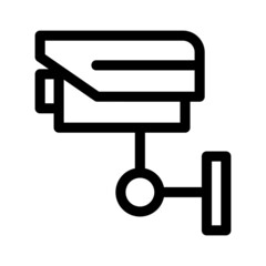 cctv camera icon or logo isolated sign symbol vector illustration - high quality black style vector icons
