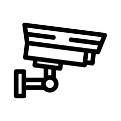 cctv camera icon or logo isolated sign symbol vector illustration - high quality black style vector icons
