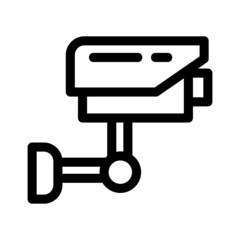 cctv camera icon or logo isolated sign symbol vector illustration - high quality black style vector icons
