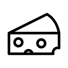 cheese icon or logo isolated sign symbol vector illustration - high quality black style vector icons
