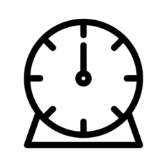 clock icon or logo isolated sign symbol vector illustration - high quality black style vector icons
