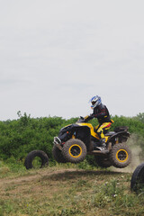 Obraz premium quad bike racing