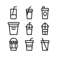 drink icon or logo isolated sign symbol vector illustration - high quality black style vector icons
