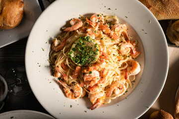 Shrimp scampi 6