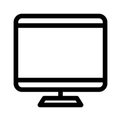 tv icon or logo isolated sign symbol vector illustration - high quality black style vector icons
