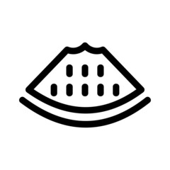 watermelon icon or logo isolated sign symbol vector illustration - high quality black style vector icons
