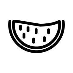 watermelon icon or logo isolated sign symbol vector illustration - high quality black style vector icons
