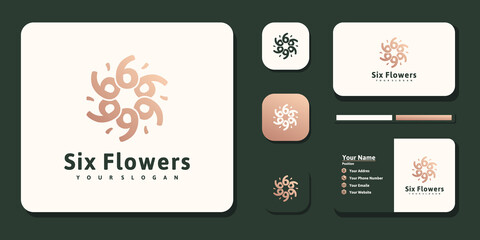 Luxury flower beauty logo design inspiration for salon spa skin care and product beauty other