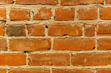 Red brick wall for wall paper