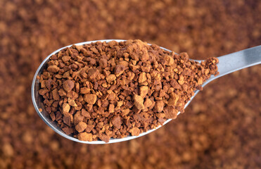 Instant Coffee on a Tea Spoon