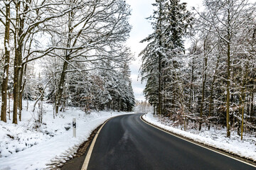 Obraz premium Winter Streets