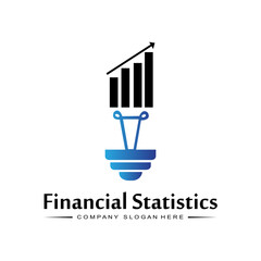 Logo Statistics Finance Marketing business trend analysis