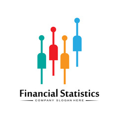 Logo Statistics Finance Marketing business trend analysis
