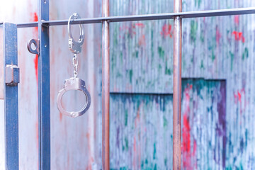 逮捕・刑務所・犯罪イメージ