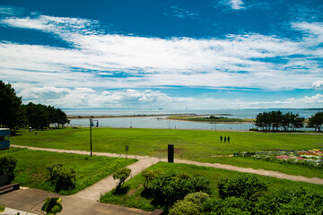 landscape with river