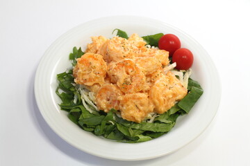 スパイシーエビマヨ
