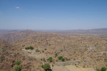 インド　世界遺産ラージャスターンの丘陵要塞群　クンバルガルフォート