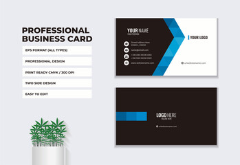 Design template of business card, for business, corporate, company, business template, etc