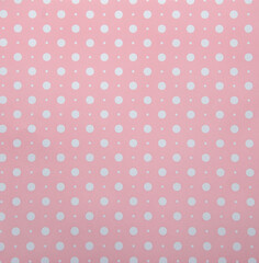 pink polka dots pattern