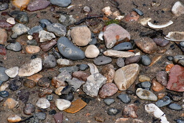 stones on the beach
