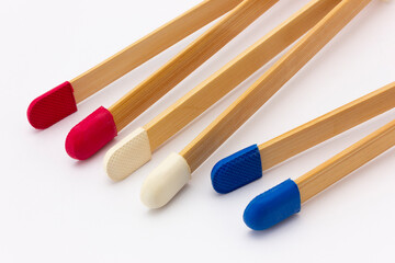 竹ピン、ピンセット