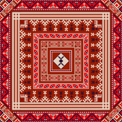 Georgian embroidery pattern 6