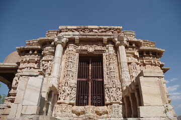 Obraz premium インド 世界遺産ラージャスターンの丘陵要塞群 チットールガルフォート