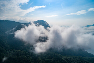 Clouds on the mountains, Jing'an, Jiangxi 