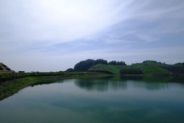 Fototapeta premium 神奈川県城山湖風景