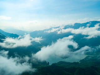 Clouds on the mountains, Jing'an, Jiangxi 