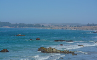 Welcome to San Simeon Sign in San Luis Obispo County, California