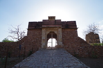 インド　世界遺産ラージャスターンの丘陵要塞群　チットールガルフォート