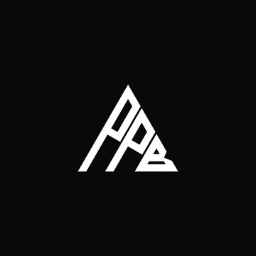 PPB letter logo creative design. PPB unique design

