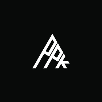 PPK letter logo creative design. PPK unique design
