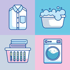 laundry service posters
